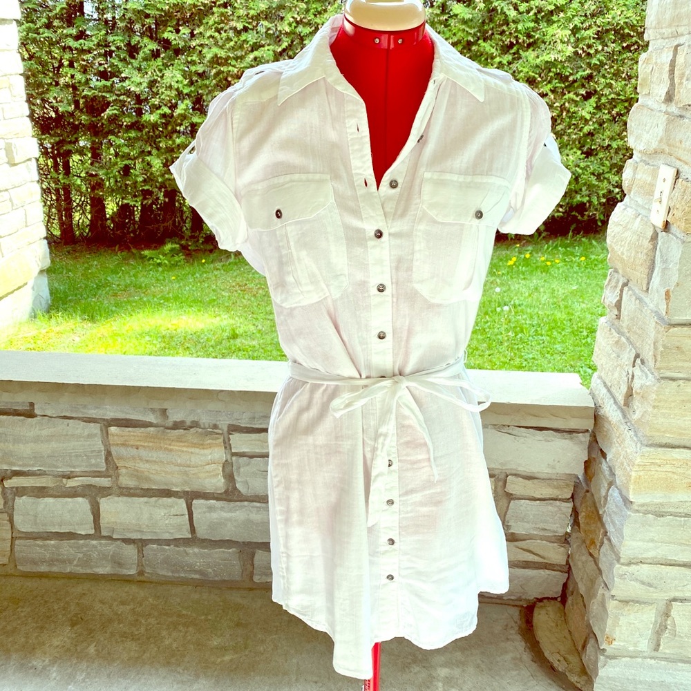 Shirt dress from Guess.
